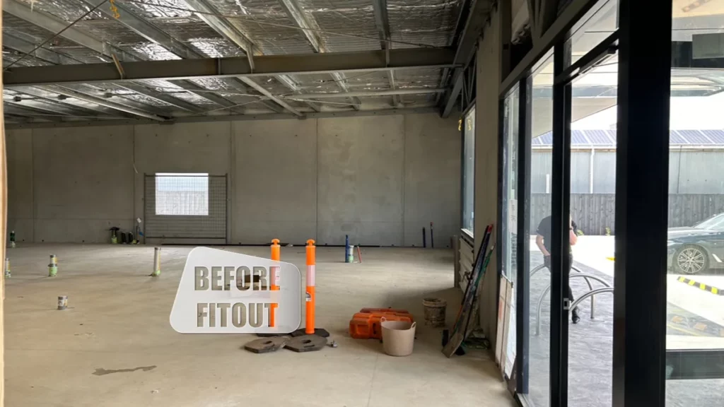 Oporto Shepparton Internal Before Fitout