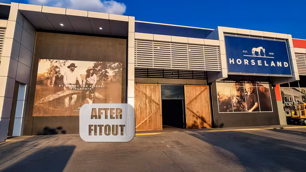 Horseland Toowoomba After Fitout External Horseland Toowoomba After Fitout External