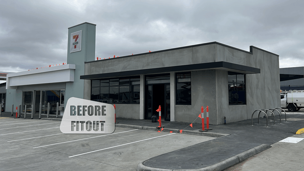 Oporto Epping before fitout External